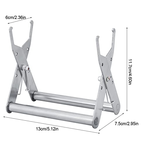 Keenso Bee Frame Holder Lifter Capture Grip Tool - Essential Beekeeping Equipment - Stainless Steel Material for Longlasting Use