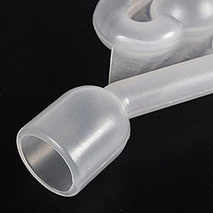S-Shape Air Lock Grommet Homebrew Beer Fermentation Wine Making