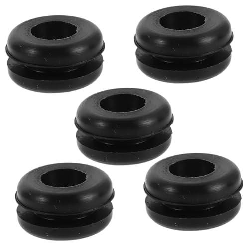GALPADA 5pcs Airlock Lid Grommet Seal Set for Fermentation with Airtight Beer and Wine Brewing Silicone Fermenter Seal Compatible with Home Brewing and Wine Making