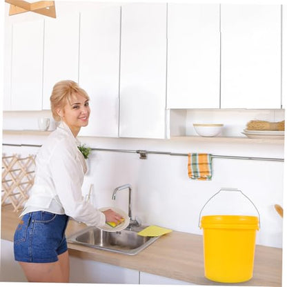 Food Grade Fermentation Pail Airtight Lid Portable Brewing Bucket for Wine Beer and Yogurt Home Storage Container for Fermenting