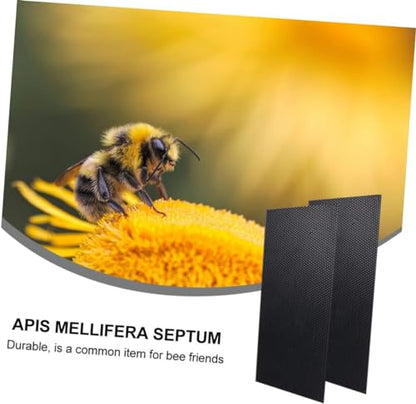 Plastic Foundation for Bee Frames Beehive Waxed Coated Foundation Sheet Beehive Foundation Sheets Bees Hive Base Beekeeping Tools Beehive Foundation 10 Sheets