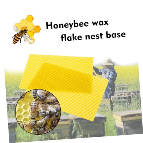 10pcs Beekeeping Equipment Beeswax Sheets Beehive Foundation Beehive Raising Tool