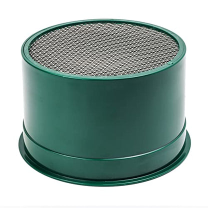 ASR Outdoor Gold Rush Sifting Classifier Sieve Mini 6 Inch Prospect Pan 10 Holes per Sq Inch - size: 10 Holes per Square Inch