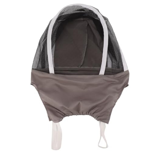Aramox Beekeeping Hat Beekeeping Veil Mesh Cap Cotton Nylon Breathable Sun Proof with Wide Brim for Outdoor Activities Fishing Hiking Gardening
