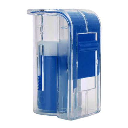 Fdit Queen Bee Marking Kit Professional Beekeeper Tool Set with Number Sticker and Tweezers, Precise Marking for Bee Queen Management, Indoor and Outdoor Use, Plastic Material (Blue) - color: Blue