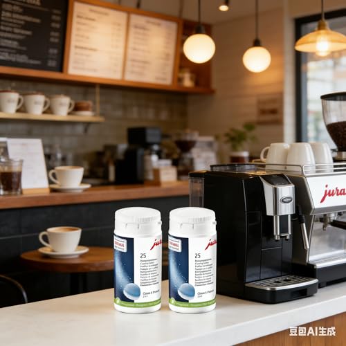 2-Phase Cleaning Tablets - Original Cleaning & Protection for Fully Automatic Coffee Machines, Phosphate-Free Formula (50 Count)