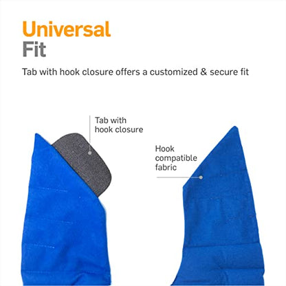 NatraCure Microwaveable Warming Shoulder Wrap Pad w/Heat Shield Technology