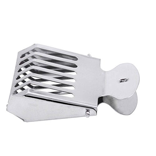 Walfront Rust Queen Bee Catcher Clip Cage Catching Tool, Premium Beekeeping Equipment for Efficient Bee Catching, Stainless Steel Clip for Beekeepers (1 Pcs)