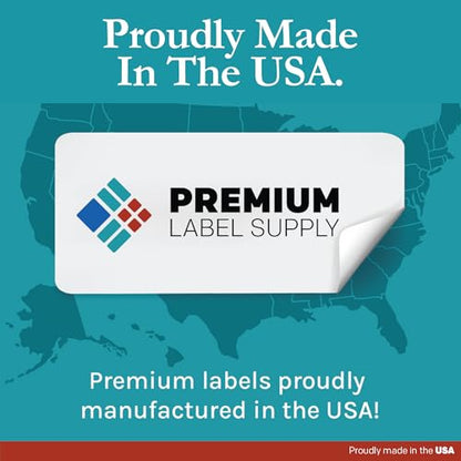 Premium Label Supply White Sticker Barcode Labels – 2" x 1" – Laser/Inkjet Compatible – (40 per Sheet), 2000 Sheets – 80,000 Total Adhesive Labels - size: 80000 Labels