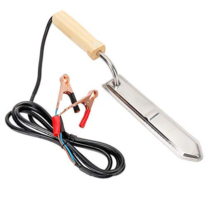 Stainless Steel Electric Honey Uncapping Knife Honey Scraper Cutter Beekeeping Equipment Tools 12V for Honey Harvesting Extracting Bee Keeping , Heating Honey Scraper , Electric Honey Cutter Electr