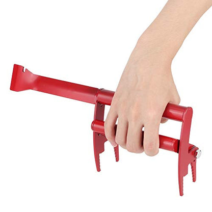 Stainless Steel Beehive Frame Holder Lifter, Beekeeping Frame Capture Grip Tool with Nests Box Jig Function, Dual - Use Clamping & Cutting for Honeybee Hive Management