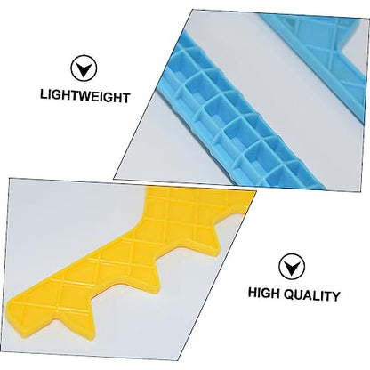 3Pcs Beehive Frame Measuring Tool Durable Plastic Ruler Distance Rake for Beekeeping Lightweight and Portable Hive Spacer Gadget Suitable for All Beekeepers