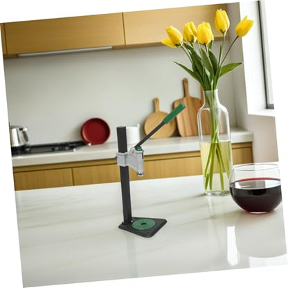 Manual Stable Homebrew and Bottle Home Capper Beer for Tabletop with Adjustable Height 7.8"-18.3", Iron Construction Base, and Easy Cleaning Wine Bottles for Parties and Outdoor