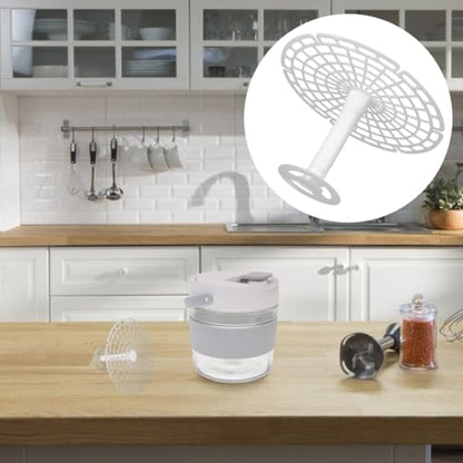 VOSAREA Pickle Jar Press Plate Reusable Fermentation Jar Vegetable Press Wide Mouth Supply for Sauerkraut Kimchi Pickled Foods Prevents Floating 7.87 X 7.48 X 7.48 in