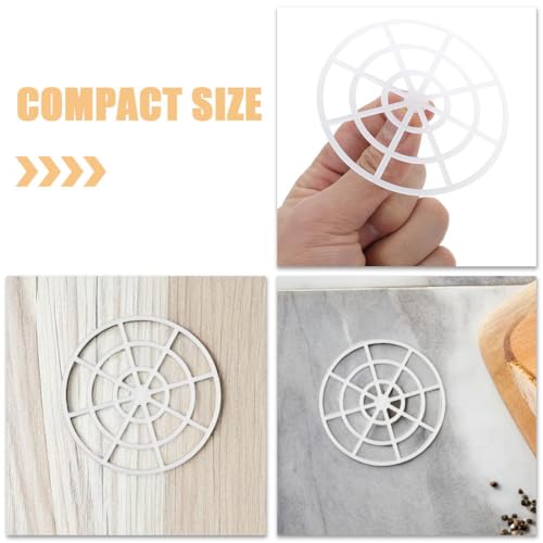 CLISPEED 15Pcs Pickle Jar Presser Mesh 3.11 Inch Fermenting Helper Tool for Home Pickling Sauerkraut and Brewing Vegetable Fermentation