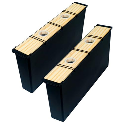 2 Pack 6.5L Bee Feeders, Deep Beehive Frame Feeder for Beekeeping Feeding Equipment Bee Tools Beehive Supplies - size: 2PCS 6.5L