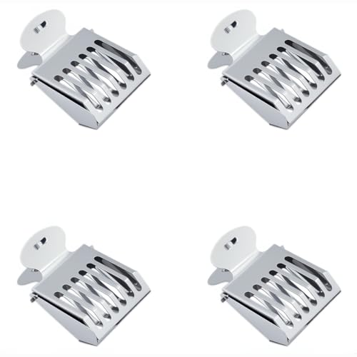 4 PCS Beekeeping Clip Stainless Steel Beekeeper Tool Equipment for Bee Management