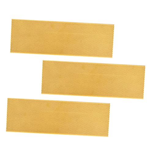 3pcs Beehive Nest Foundation Plastic Comb for Beehive Building Beekeeping Tool