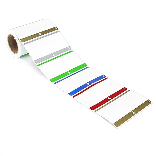 L LIKED 200 Stickers - 2" x 3.5" Removable Freezer Labels Food Storage Stickers Refrigerator Freezer Paper Labels