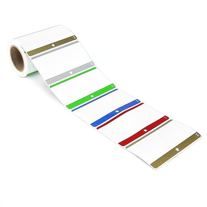 L LIKED 200 Stickers - 2" x 3.5" Removable Freezer Labels Food Storage Stickers Refrigerator Freezer Paper Labels