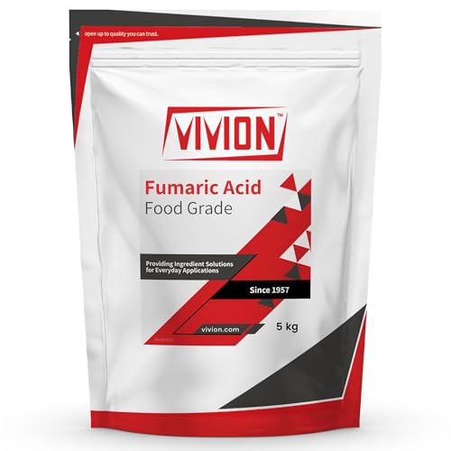 Fumaric Acid - 5 kg (11 lb) - FCC Food Grade Acidulant Powder - Preservative Sour Agent