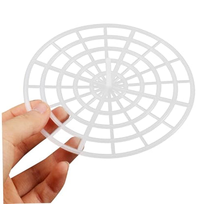 PRETYZOOM 5pcs Fermentation Weight Pickle Jar Press Plates for Kimchi and Pickled Foods Round Mesh Vegetable Press Rack Compact Multifunctional Fermenting Kit for Home and Outdoor Use