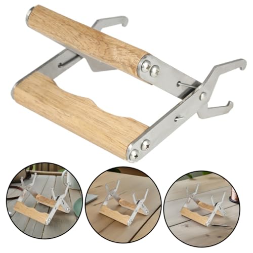 3pcs Stainless Steel Beekeeping Frame Lifter and Hive Grabber Tool for Honey Harvesting and Inspection, Beehive Frame Clamp Grip for Professional Beekeepers