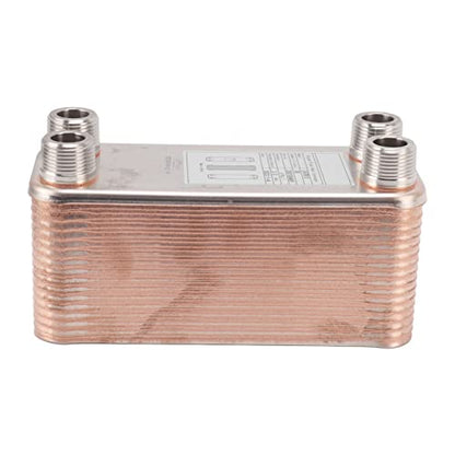 Brazed Plate Heat Exchanger Stainless Steel 304 Copper Brazed Wort Chiller for Beer Brewing Water Cooling
