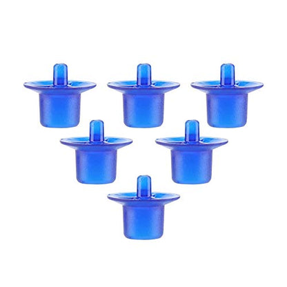 BRRNOO Beekeeping Queen Grafting Cell Cups 50pcs Plastic Beekeeping Supplies for Apiculture 0.74x0.63 Inches Blue