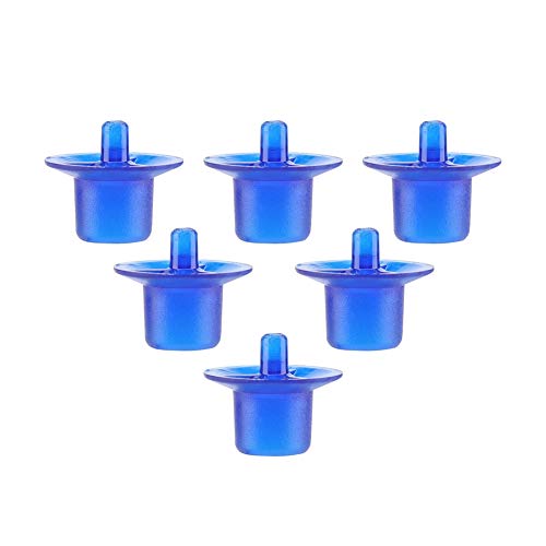 BRRNOO Beekeeping Queen Grafting Cell Cups 50pcs Plastic Beekeeping Supplies for Apiculture 0.74x0.63 Inches Blue