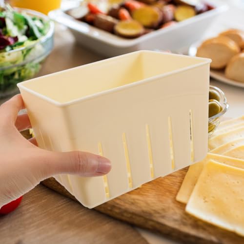 Yardwe Tofu Press Mold 3 Sets Tofu Maker with Lid Cheese Press for Cheese Making Tool for Homemade Smooth Interior 5.51 X 4.13 X 3.54 in