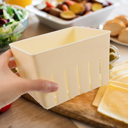 Yardwe Tofu Press Mold 3 Sets Tofu Maker with Lid Cheese Press for Cheese Making Tool for Homemade Smooth Interior 5.51 X 4.13 X 3.54 in