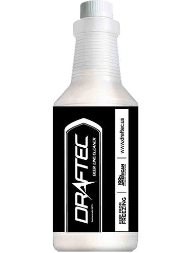 ACT222-1 Advanced Keg Draft Beer Line Cleaner - 32 oz. Bottle - Clear