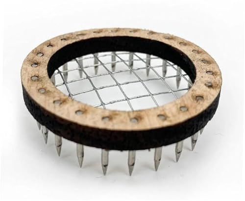 6pcs Wood Queen Needle Type Queen Bee Cages Clip Stainless Steel Needle Type Catcher Queen Marking Disc Beekeeping Tool(Short) - color: Short