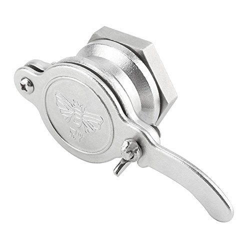 Honey Valve, Stainless Steel Honey Bucket Tap Honey Gate Valve Beekeeping Tool Extractor Bottling Equipment