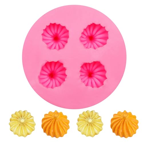 3D Cream Chocolate Silicone Molds, Mini Cookie Fondant Molds for Chocolate Cake Decoration Candy Cupcake Topper Cake Polymer Clay Crafts Epoxy Resin - color: GS-11