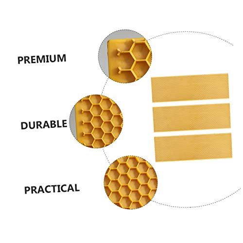 3pcs Beehive Nest Foundation Plastic Comb for Beehive Building Beekeeping Tool