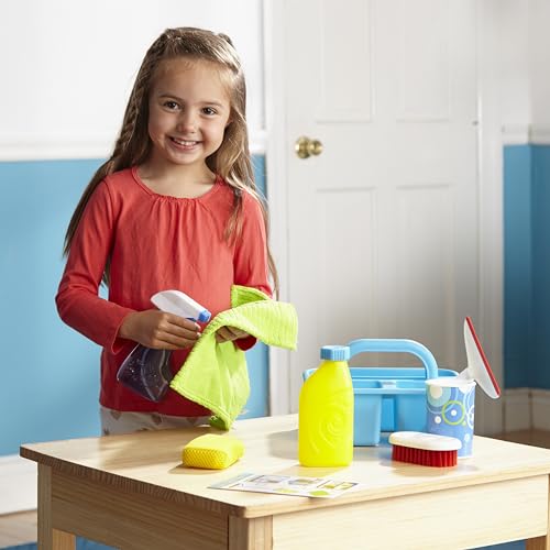 Melissa & Doug Spray, Squirt & Squeegee Play Set - Pretend Play Cleaning Set