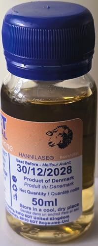 Liquid Rennet - Vegetarian Rennet for Cheese Making 50ml Microbial Coagulant