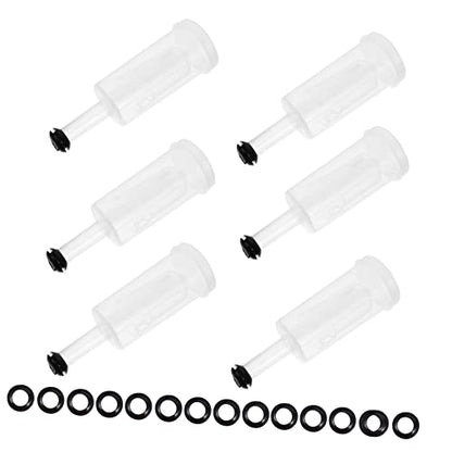 3-Piece One-Way Silicone Fermentation Stopper Set Air Locks for Home Brewing Compatible Wine Making Easy to Use Sturdy and Reliable