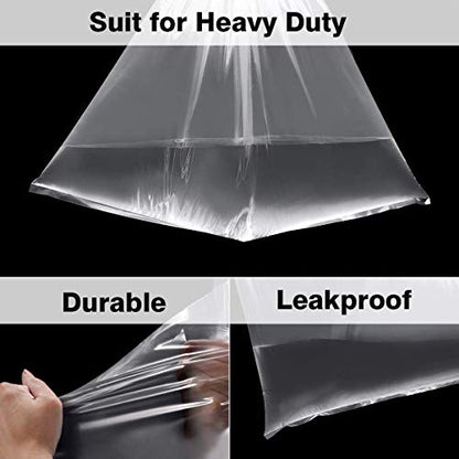 Food Storage Bags, 5 Gallon Ice Bucket Liners, Food Grade Platisc Cool Bucket Bag for Marinading and Brining, Durable & BPA Free Bag for Home Kitchen, 1.6 Mil, Pack of 30