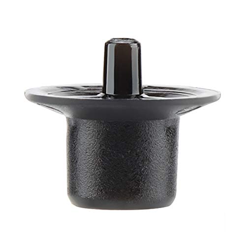 BRRNOO Beekeeping Queen Grafting Cell Cups, 50pcs Plastic Beekeeping Equipment for Apiculture, 0.74x0.63 Inches Black