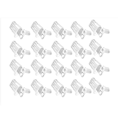 20Pcs Bees Catcher Cages Isolator Clip Queens Protective Cover for Quick Isolation Enduring Protective Cover for Indoor Home Outdoor Breeding Cage Box