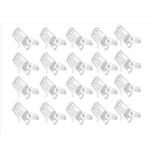 20Pcs Bees Catcher Cages Isolator Clip Queens Protective Cover for Quick Isolation Enduring Protective Cover for Indoor Home Outdoor Breeding Cage Box