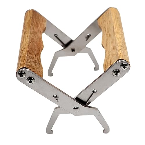 1pc Stainless Steel Beehive Frame Lifter and Grip Tool Easy to Use Honeycomb Spleen Clip for Beekeeping for Moving and Harvesting Bee