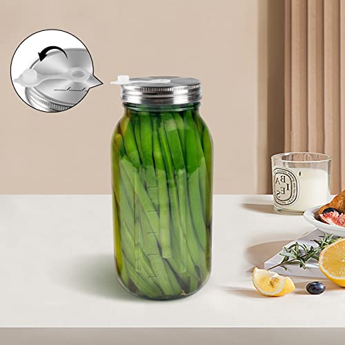 Airlock Set Three-Piece Airlock Drilled #6 Stopper and Grommet for Fermentation, Brewing Wine, Beer Making, Sauerkraut, Pickles, Etc. (5 Pack)
