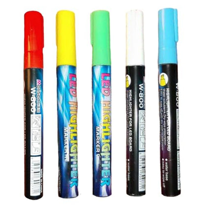 5Pcs Queen Bee Marker Flashing Erasable Multipurpose Queen Bee Marking Pen for Home School Garden Farm Marking Kit Pen