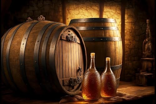 One Gallon Deluxe Mead Making Kit With a Wide Mouth Jug - Reusable Fermentaion Kit - Complete With your First Recipe - Make Honey Wine at Home - Great Gift Ideas