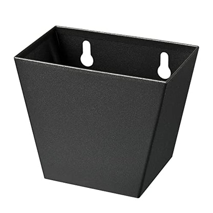 Black Bottle Cap Catcher Wall Mounted, Stainless Steel Screw in Wall Beer Cap Holder Mountable for Post Cooler Table - color: Black