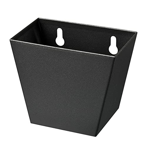 Black Bottle Cap Catcher Wall Mounted, Stainless Steel Screw in Wall Beer Cap Holder Mountable for Post Cooler Table - color: Black